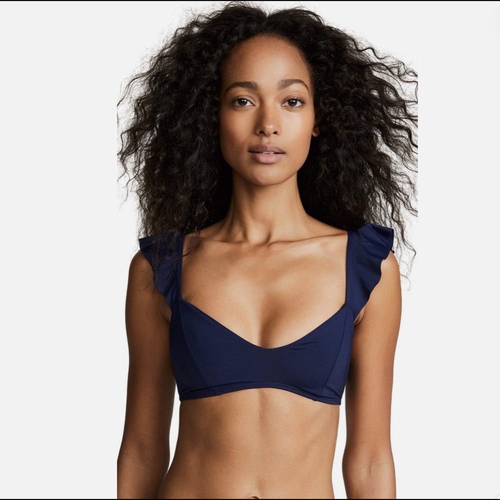 L*space Navy Bikini Top